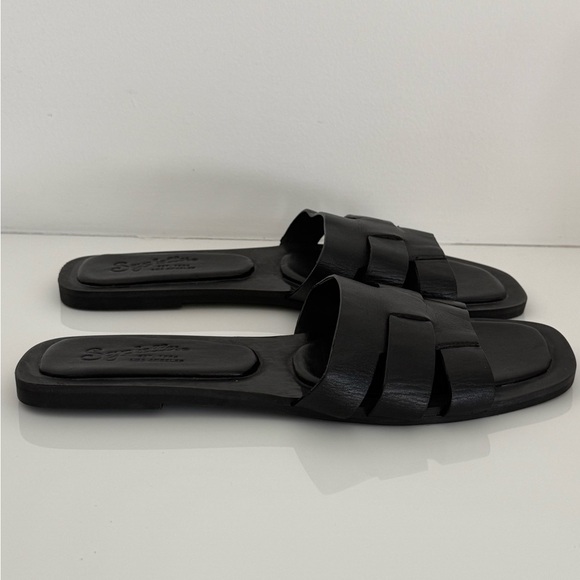 NEW Anthropologie Seychelles “Practically Sandal” Black 7 - Picture 4 of 8